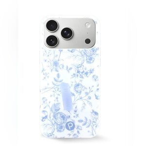Loopy Case for iPhone 15 Pro Max- Blue Toile